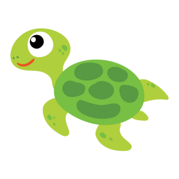 矢量绿色乌龟