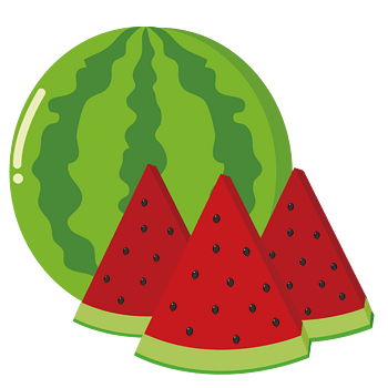 卡通水果西瓜素材