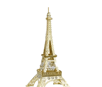 欧美图案欧美卡通埃菲尔铁塔