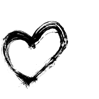 毛笔爱心图片-毛笔爱心设计素材-毛笔爱心素材免费下载-万素网