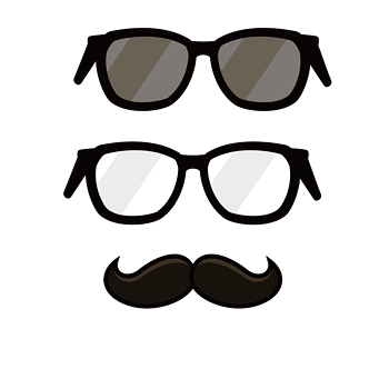 黑色眼镜 素材 免费黑色眼镜图片素材 黑色眼镜素材大全 万素网