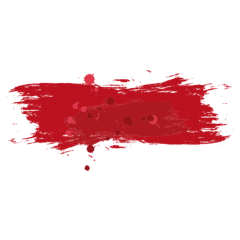 矢量墨点喷溅红色