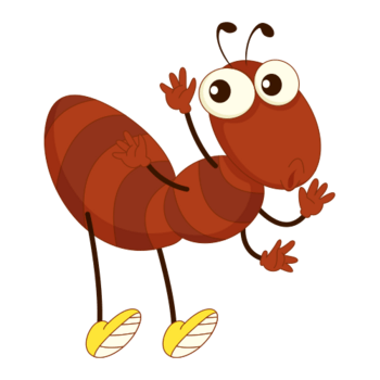 卡通手绘蚂蚁