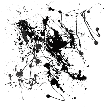 泼墨背景png元素素材图片下载-万素网