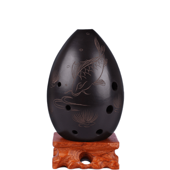 黑陶埙鱼游濠上