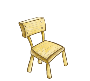 卡通木椅