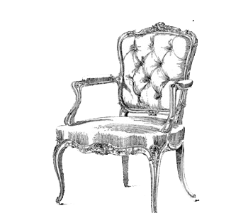 欧式复古椅子