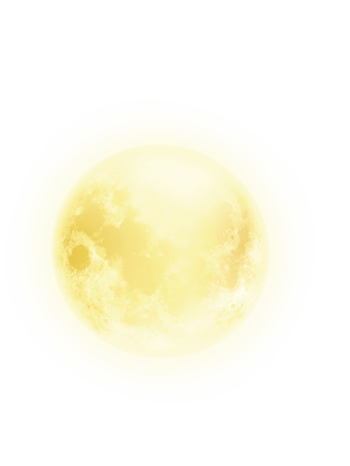 闪闪发光的月亮