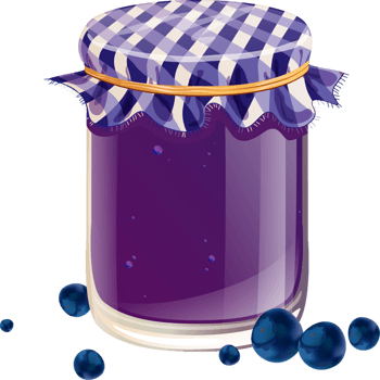 蓝莓果汁头像图片
