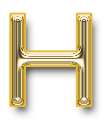 黄金字母h