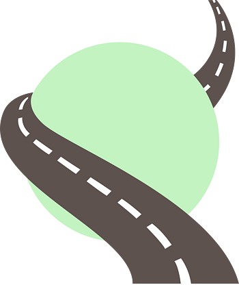 卡通道路