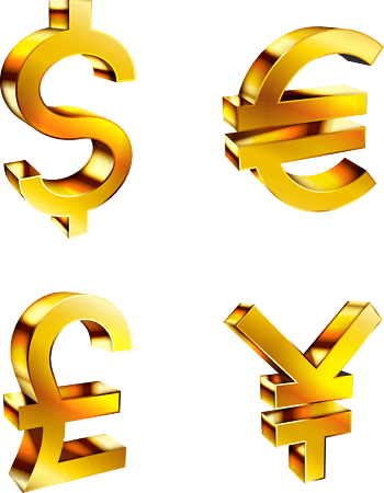 矢量灯泡与金钱符号png元素素材图片下载-万素网