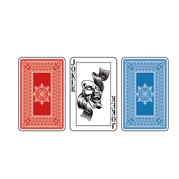 精美扑克牌小鬼封面牌集矢量素材