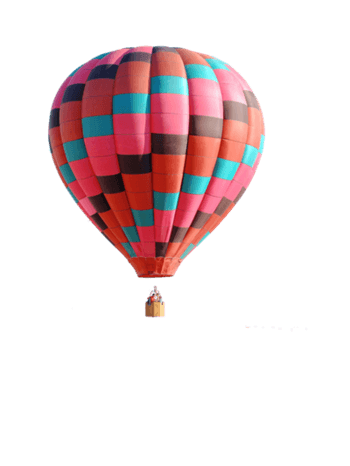 飞向天空的氢气球