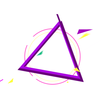 圆形三角 素材 免费圆形三角图片素材 圆形三角素材大全 万素网