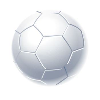 白色足球圆形运动