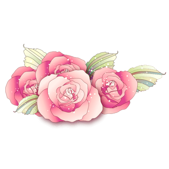 卡通手绘唯美玫瑰花