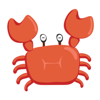 螃蟹卡通 素材 免费螃蟹卡通图片素材 螃蟹卡通素材大全 万素网
