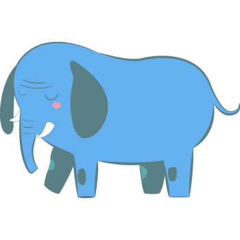 卡通小象图片-卡通小象设计素材-卡通小象素材免费下载-万素网