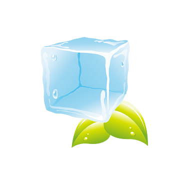 手绘冰块