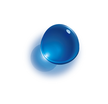 蓝色水滴素材图