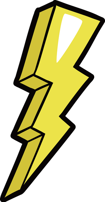 卡通闪电
