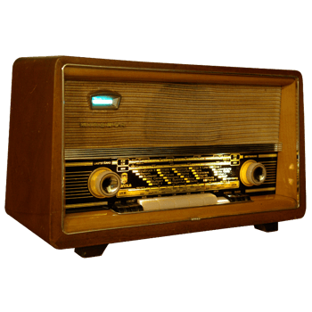 古典复古老式收音机