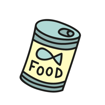 卡通宠物鱼罐头