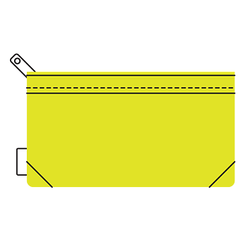 三款可爱卡通文具笔袋造型设计