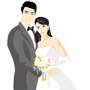 一对新人图片免费下载-一对新人素材-万素网