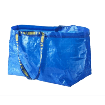 编织袋蓝色手提袋