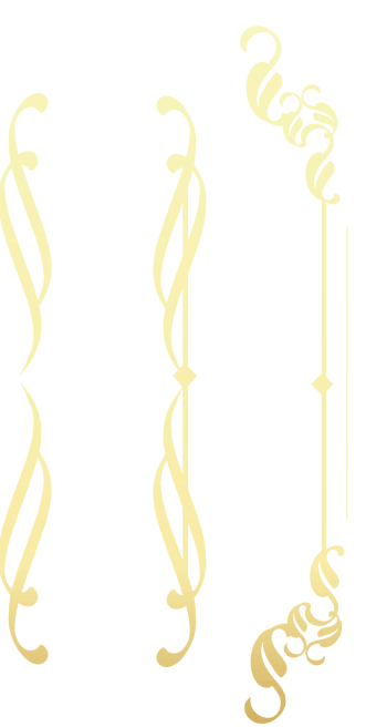 矢量黄色分割线