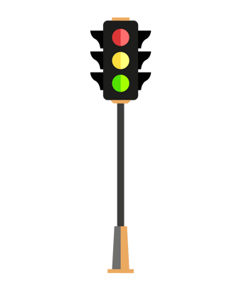 红绿灯路标png素材