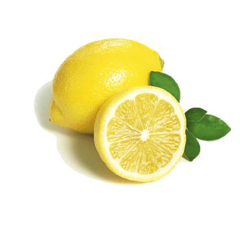 黄色柠檬水果图