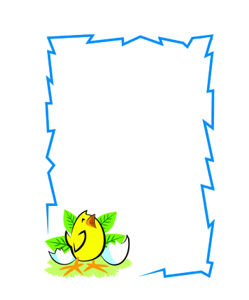 小鸡边框