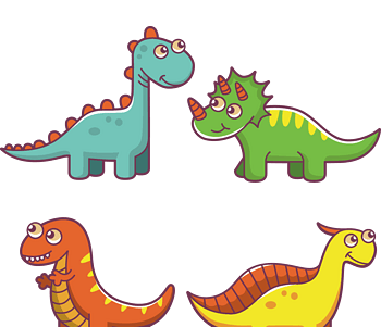 卡通恐龙