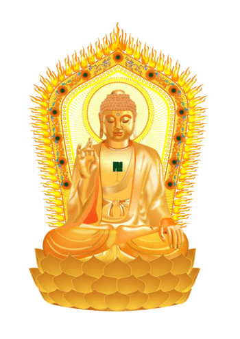 经典佛像png透明图片