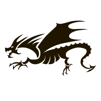 欧洲长翅膀的龙