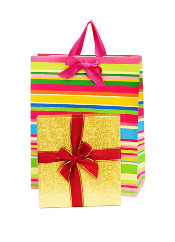 彩色礼物盒包装