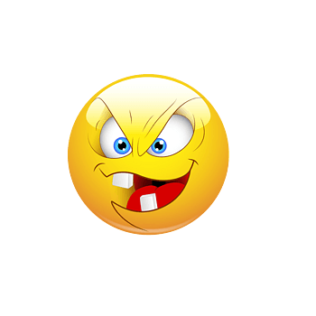 邪恶笑脸表情图