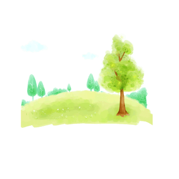 卡通手绘水彩背景