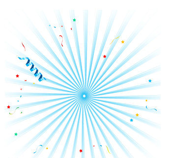 散射的白色光束