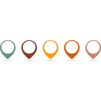 坐标卡通坐标彩色坐标