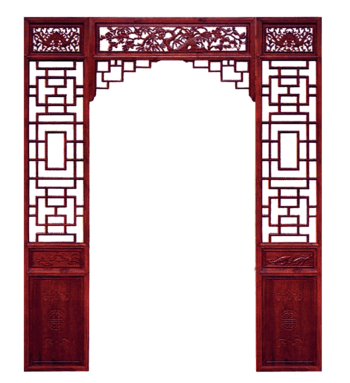 中国风古典门框