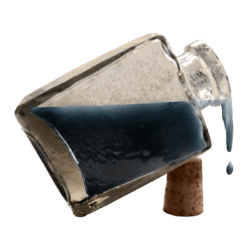 羽毛笔墨水瓶免抠元素图片-元素素材3812109-万素网