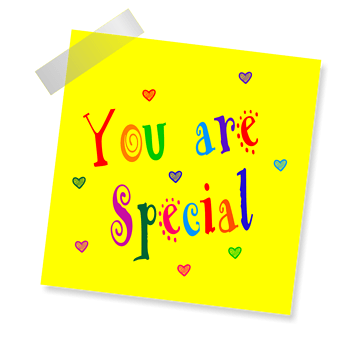 爱心图案不干胶便利贴