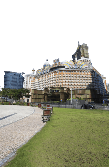 葡京娱乐场正面摄影