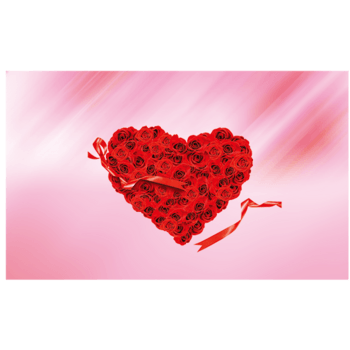 玫瑰花爱心