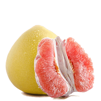 甘甜红柚子
