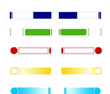 页眉装饰的树叶png元素素材图片下载-万素网